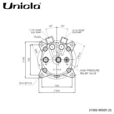 画像5: Unicla（ユニクラ） ACコンプレッサー　UP120-132AA-12V-U04　*サンデン SD507 互換対応 (5)