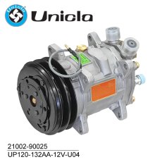 画像1: Unicla（ユニクラ） ACコンプレッサー　UP120-132AA-12V-U04　*サンデン SD507 互換対応 (1)