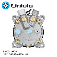 画像2: Unicla（ユニクラ） ACコンプレッサー　UP120-125AA-12V-U04　*サンデン SD507 互換対応 (2)